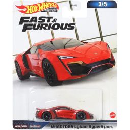 Mattel Hot Wheels - Fast & Furious - W MOTORS LYKAN HYPERSPORT (Furious 7)(HNW49) 3/5