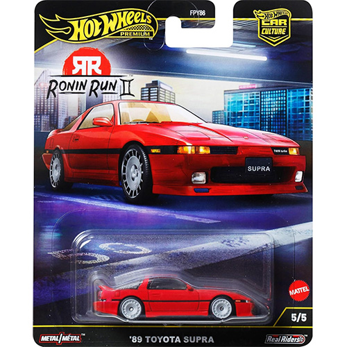 Mattel - Hot Wheels Premium Car Culture Die-Cast Car - '89 TOYOTA SUPRA [Ronin Run II]