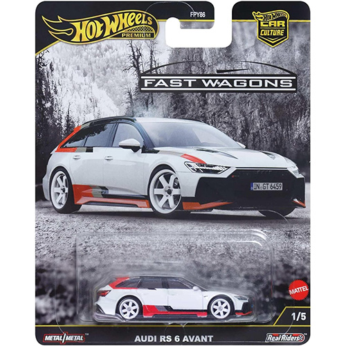 Mattel Hot Wheels Premium Car Culture - AUDI RS 6 AVANT [Fast Wagons] JBK51