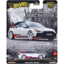Mattel Hot Wheels Premium Car Culture - AUDI RS 6 AVANT [Fast Wagons] JBK51