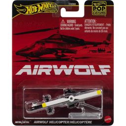 Mattel - Hot Wheels Premium Pop Culture Car - AIRWOLF HELICOPTER [JBL56]