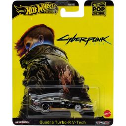 Mattel - Hot Wheels Premium Pop Culture Car - QUADRA TURBO-R V-TECH [Cyberpunk 2077] JBL57