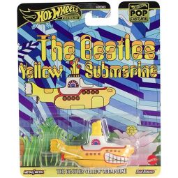 Mattel Hot Wheels Pop Culture - THE BEATLES YELLOW SUBMARINE (JBL74)