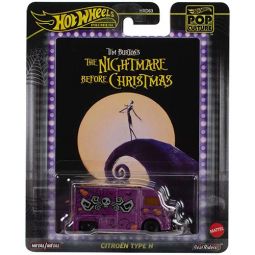 Mattel - Hot Wheels Premium Pop Culture Car - CITROEN TYPE H [The Nightmare Before Christmas] JBL78