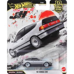 Mattel Hot Wheels Premium Car Culture - '88 HONDA CRX [Japan Historics 5] JKF13
