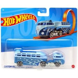 Mattel Hot Wheels Track Stars Diecast Vehicle Truck - CUSTOM VOLKSWAGEN HAULER (CGJ45)