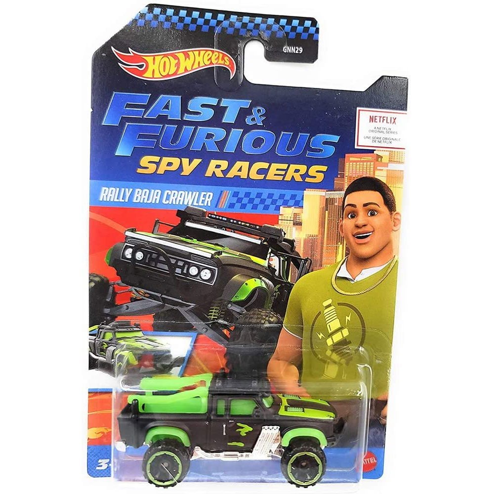 Mattel - Hot Wheels Fast & Furious Spy Racers - RALLY BAJA CRAWLER (GNN32)