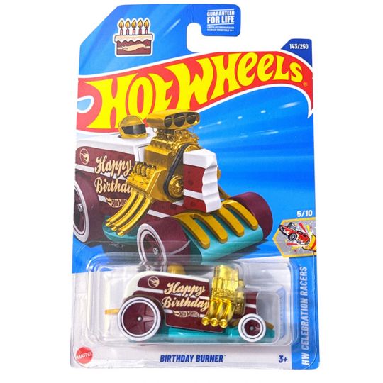 Mattel Hot Wheels Die-Cast Car BIRTHDAY BURNER [HW Celebration