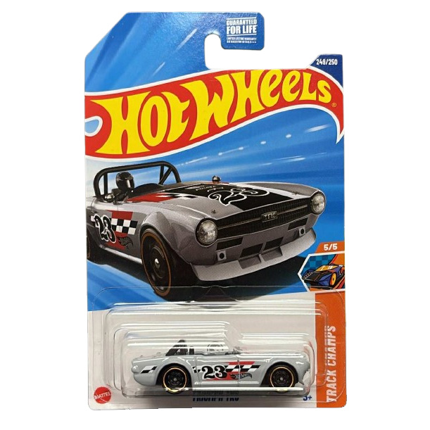 Mattel - Hot Wheels Die-Cast Car - TRIUMPH TR6 *Treasure Hunt* JBC34