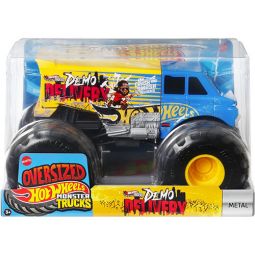 Mattel - Hot Wheels Oversized Monster Trucks - DEMO DELIVERY (1:24 Scale) JCC85