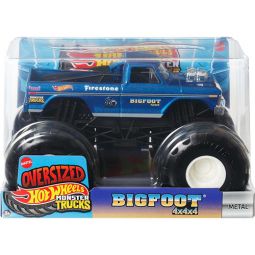 Mattel - Hot Wheels Oversized Monster Trucks - BIGFOOT [4x4x4](1:24 Scale) JDP99