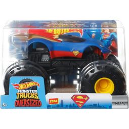 Mattel - Hot Wheels Oversized Monster Trucks - SUPERGIRL [Superman](1:24 Scale) JDR13