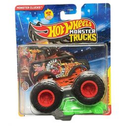 Mattel - Hot Wheels Monster Truck Snack Pack - MONSTER CLUCKS & CRUSHED CAR [JHY47]