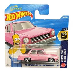 Mattel Hot Wheels - THE SIMPSONS FAMILY CAR (Screen Time 3/10) [JJJ68] *Short Card*