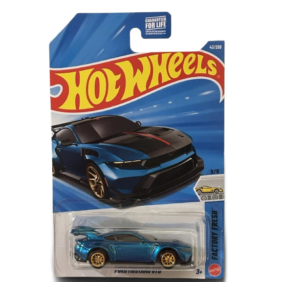 Mattel - Hot Wheels Die-Cast Car - FORD MUSTANG GTD *Super Treasure Hunt* JJM16