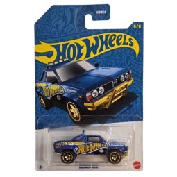 Mattel - Hot Wheels 58th Anniversary Blue & Gold Car - SUBARU BRAT [JKX85] 5/6