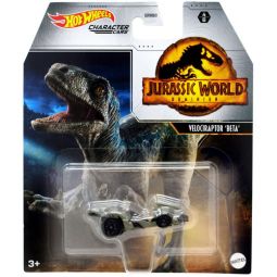 Mattel - Hot Wheels Jurassic World Dominion Character Cars - VELOCIRAPTOR 'BETA' (GRM81)