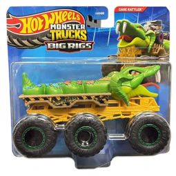 Mattel - Hot Wheels Monster Trucks Big Rigs Vehicle - CAGE RATTLER [HWN92]