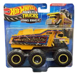 Mattel - Hot Wheels Monster Trucks Big Rigs Vehicle - WRECKSTRUCTION [JHY77]