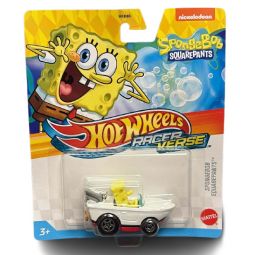 Mattel - Hot Wheels Racer Verse - SPONGEBOB SQUAREPANTS in Boat Car
