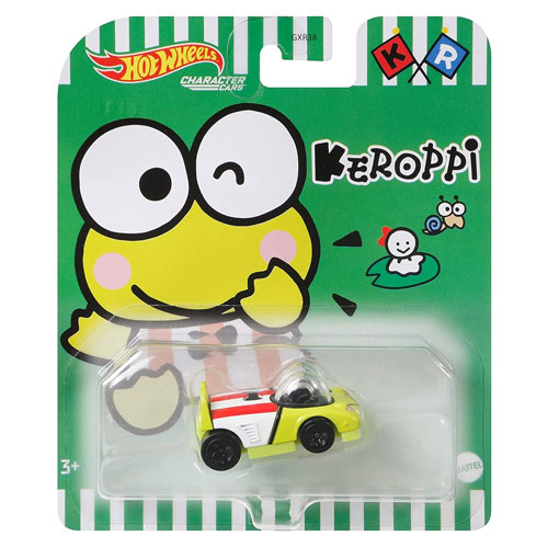 Mattel - Hot Wheels Character Cars - Sanrio Collection - KEROPPI (GRM64)