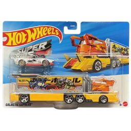 Mattel - Hot Wheels Super Rigs Die-Cast Vehicle - GALACTIC EXPRESS [JKN78]
