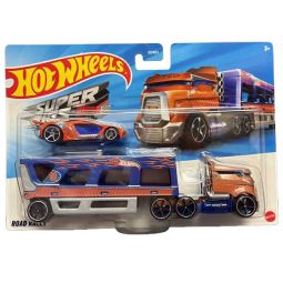 Mattel - Hot Wheels Super Rigs Die-Cast Vehicle - ROAD RALLY [BDW58]