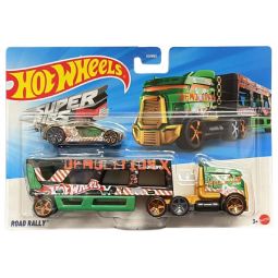 Mattel - Hot Wheels Super Rigs Die-Cast Vehicle - ROAD RALLY [BDW61]