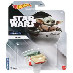 Mattel - Hot Wheels Die-Cast Vehicles - Star Wars Character Cars - GROGU (HGY04)
