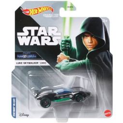 Mattel - Hot Wheels Die-Cast Vehicles - Star Wars Character Cars - LUKE SKYWALKER (Jedi) HGY03