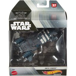 Mattel Hot Wheels Star Wars Starships Select - ONYX CINDER (JBG47) #37