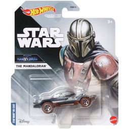 Mattel - Hot Wheels Die-Cast Vehicles - Star Wars Character Cars - THE MANDALORIAN (HDL39)