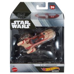 Mattel Hot Wheels Star Wars Starships Select - X-34 LANDSPEEDER (JBG42) #34
