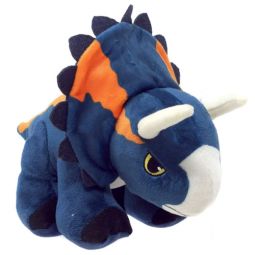 Mattel - Jurassic World Dominion Plush Stuffed Animal with SOUND - NASUTOCERATOPS (8 inch) HMB53