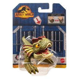 Mattel - Jurassic World Dominion Uncaged Wild Pop Ups - DILOPHOSAURUS (3 inch) HFR13