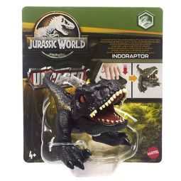 Mattel - Jurassic World Uncaged Wild Pop Ups - INDORAPTOR (3 inch) HLN92