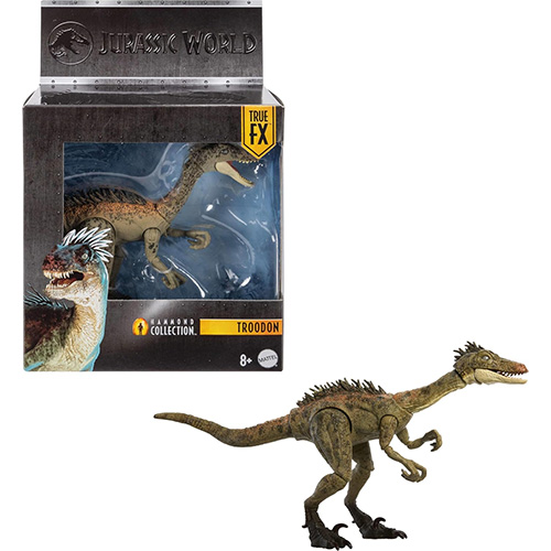 Mattel - Jurassic World Hammond Collection Articulated Action Figure - TROODON