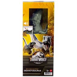 Mattel - Jurassic World Sound Surge Action Figure - GIGANOTOSAURUS (12 inch) HBK22