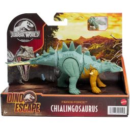 Mattel - Jurassic World Camp Cretaceous - Fierce Force Dino Escape Figure - CHIALINGOSAURUS