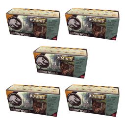 Mattel - Jurassic World Mystery Mini Figures - SERIES 2 BLIND BOXES (5 Pack Lot)
