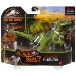 Mattel - Jurassic World Camp Cretaceous - Wild Pack Dino Escape Figure - VELOCIRAPTOR (HCL82)
