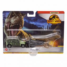 Mattel - Matchbox Dino Transporters - Jurassic World Dominion - TYRANNO-HAULER (HBH89)