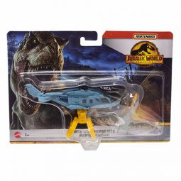 Mattel - Matchbox Dino Transporters - Jurassic World Dominion - QUETZAL-COPTER (HBH85)