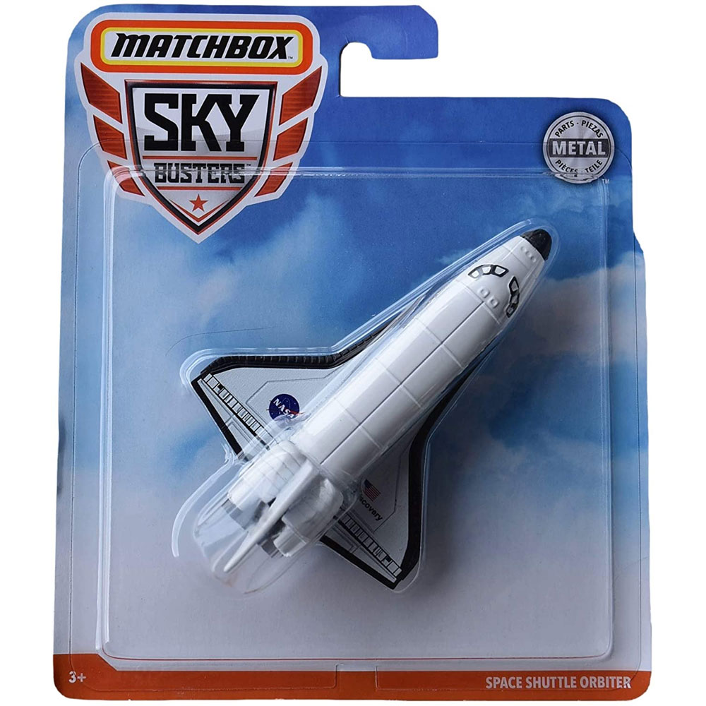 Mattel - Matchbox Skybusters Toy Metal Vehicles - SPACE SHUTTLE ORBITER (GLR71)