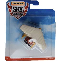 Mattel - Matchbox Skybusters Toy Metal Vehicles - AERO JUNIOR II (Yellow/Red) GLR73