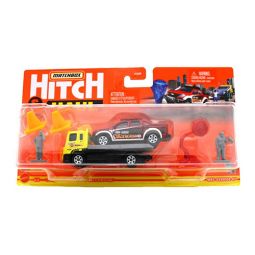 Matchbox Hitch & Haul Metal Vehicle - MBX SERVICE II (Chevy Colorado & Flatbed Truck)(HFH83) 4/8