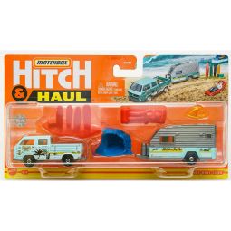 Matchbox Hitch & Haul Metal Vehicle Set - MBX WAVE RIDER (Volkswagen & Travel Trailer) GWM60