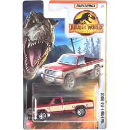 Mattel - Matchbox Toy Vehicles - Jurassic World Dominion - '86 FORD F-150 TRUCK [HBH03]