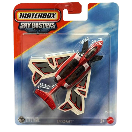 Mattel Matchbox Skybusters Toy Metal Vehicle - BACKDRAFT [JCN04 ...