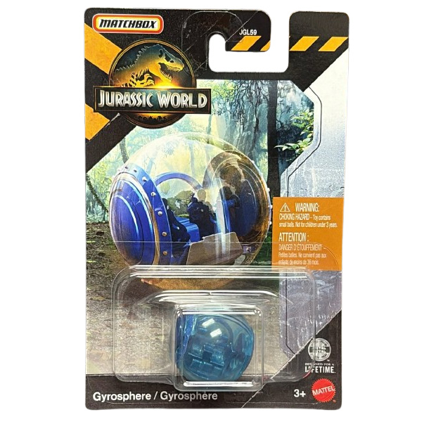 Mattel - Matchbox Jurassic World Toy Vehicles - GYROSPHERE [JGK98]